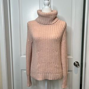 Banana Republic Turtleneck Sweater, Blush Pink